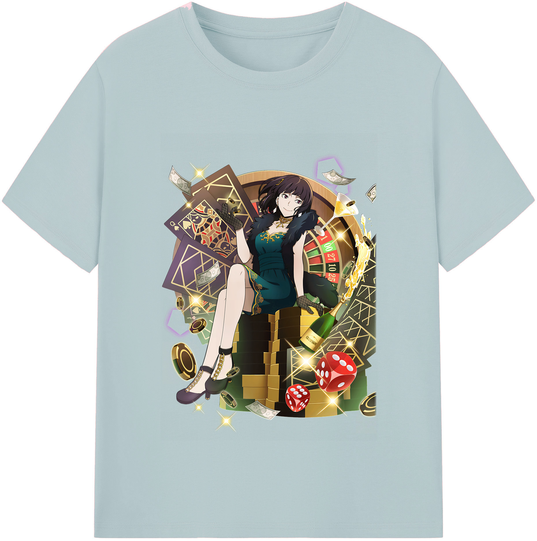 （画像用） 文豪ストレイドッグス Bungo Stray Dogs 綿100％半袖Tシャツ（フロントプリント）